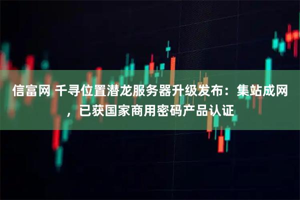 信富网 千寻位置潜龙服务器升级发布：集站成网，已获国家商用密码产品认证